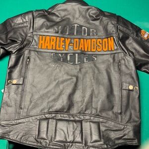 Harley-Davidson Black Leather Riding Jacket